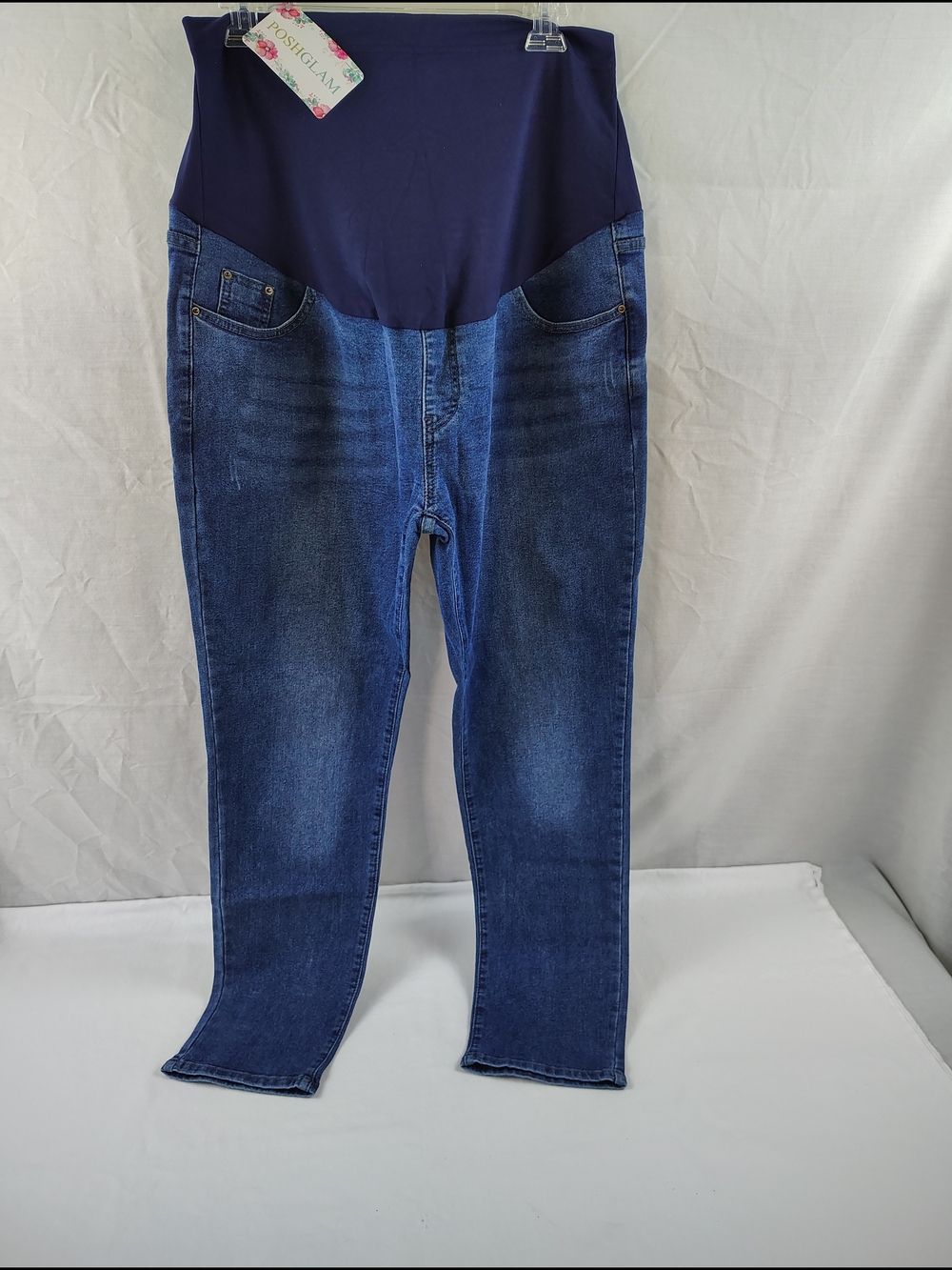 Maternity Jeans Medium Navy Blue Size XXL